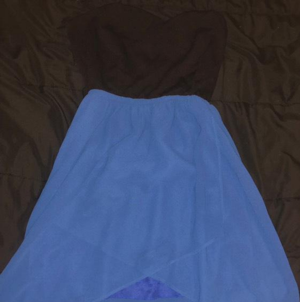 Wet Seal Black And Blue Dress